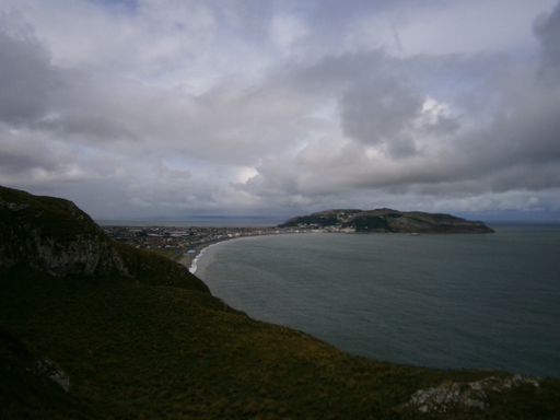 View from Little Orme to Great Orme