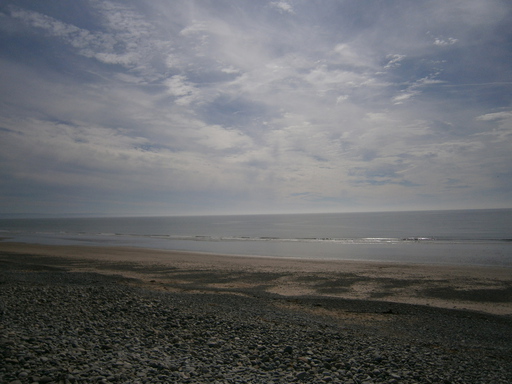 back at the sea...