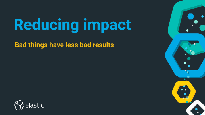 Reducing Impact in Elasticsearch - Title Slide