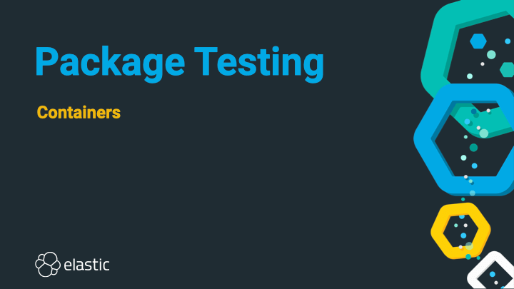 Testing packages &amp; distributions
